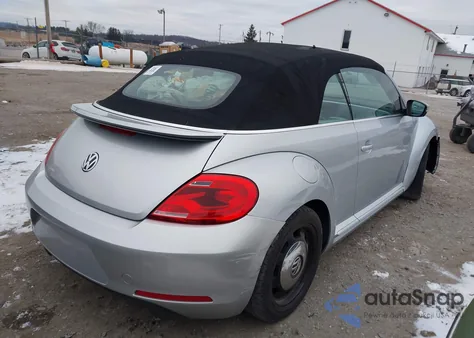 2015 Volkswagen Beetle 1.8T из США, поврежденный, VIN 3VW517AT0FM812700